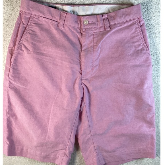 Polo Ralph Lauren Other - Polo Ralph Lauren Mens Pink Oxford Cotton Shorts Size 31 Classic Fit Preppy